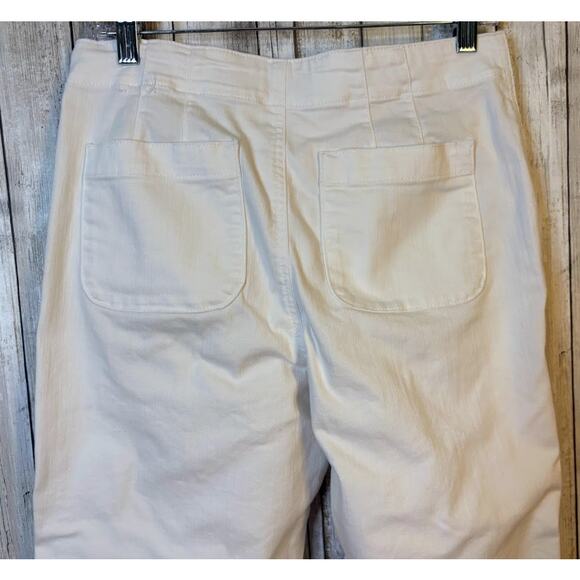 Talbots White Sailor Jeans‎ Crop Length Size 6 - Picture 5 of 9